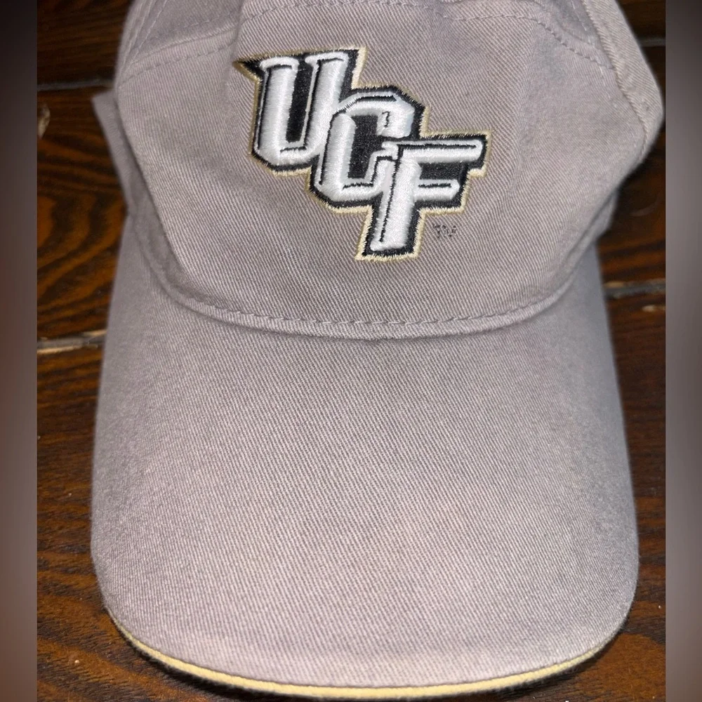 Adidas UCF Gray and Gold Cap